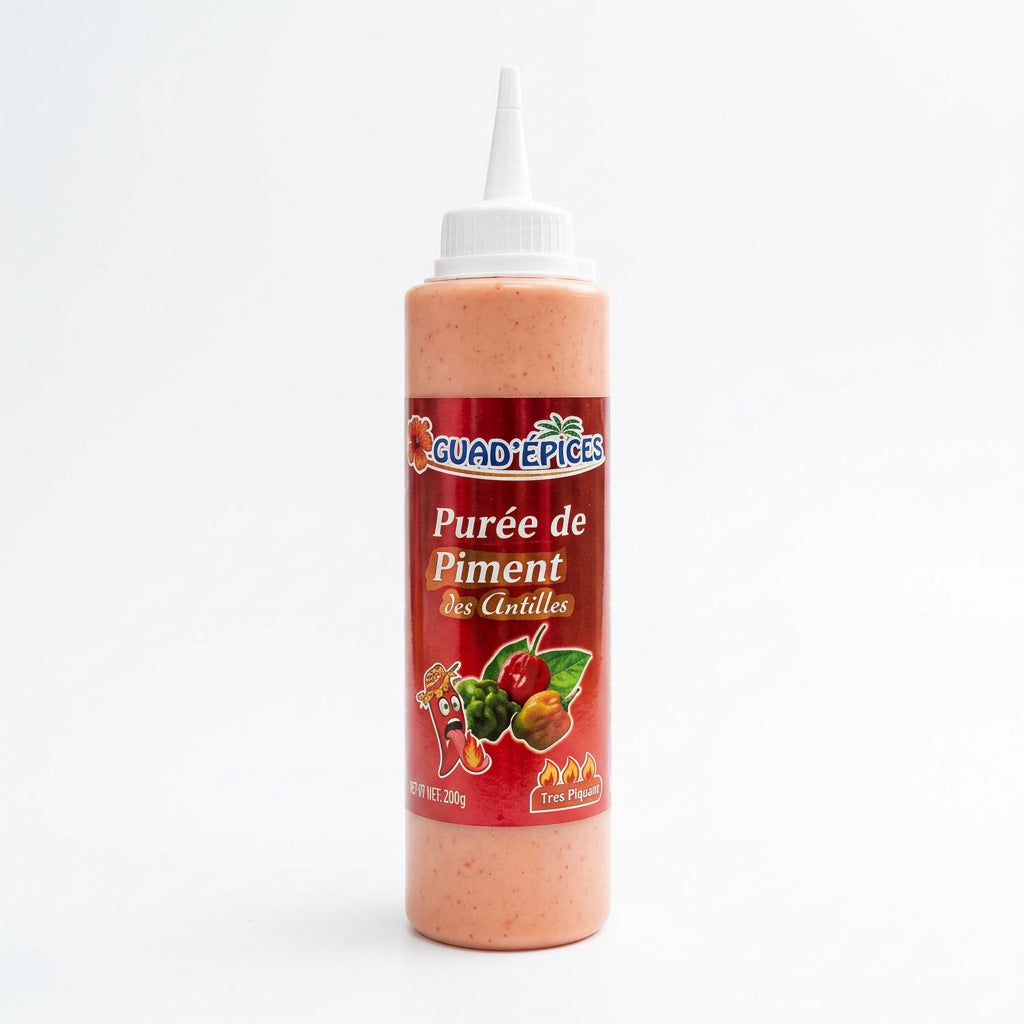 Purée de piment fort 200g Guad’epice Guadeloupe