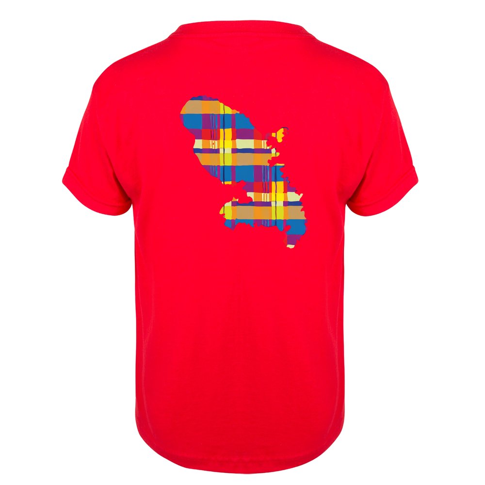 T-shirt basique 972 Jordan Rouge Enfant