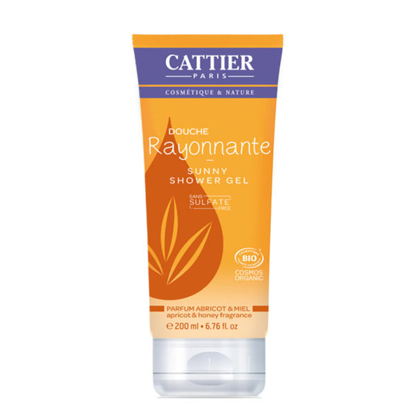 Gel douche rayonnante ABRICOT & MIEL BIO 200ML