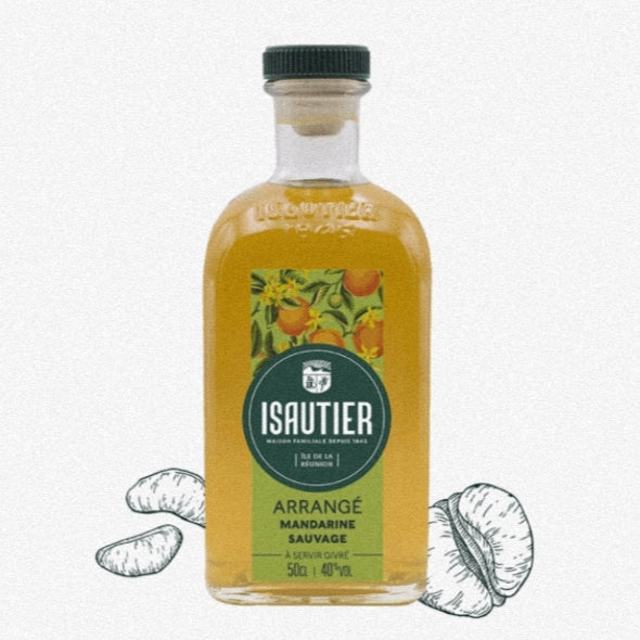 Rhum Arrangé Mandarine Sauvage 40° ISAUTIER 50cl
