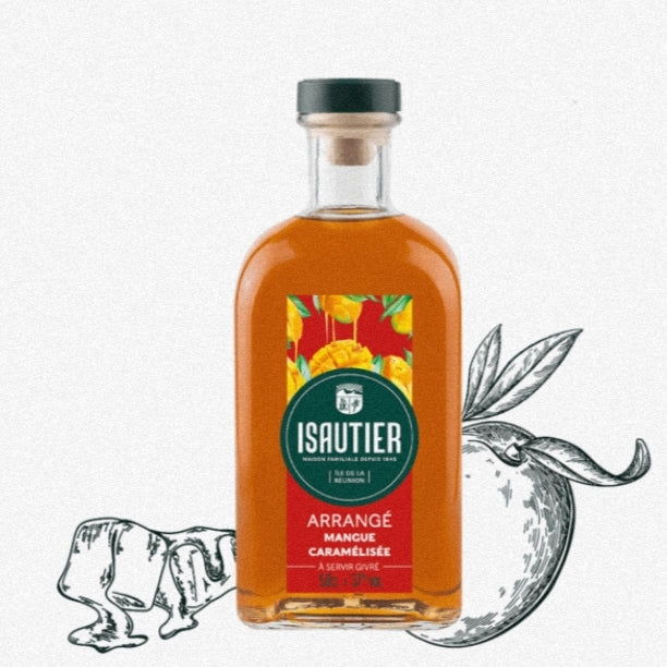Rhum Arrangé Mangue Caramelisée 40° ISAUTIER 50cl