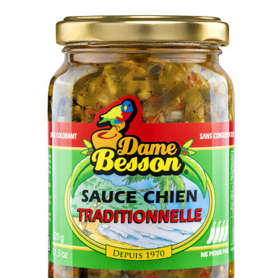 Sauce chien traditionnelle Dame Besson 300g