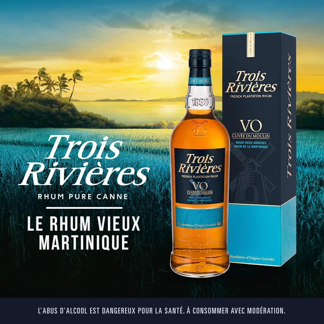 Rhum vieux agricole Trois Rivières Cuvée du Moulin-V. O 70 cl