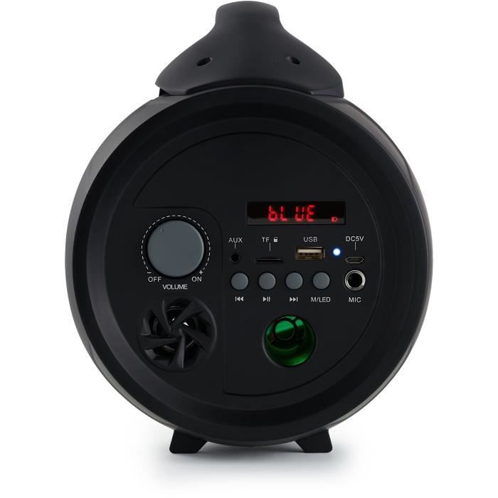 BIGBEN Enceinte Bluetooth PARTYBTPRO - USB SD AUX IN - 38 CM + MICRO FILAIRE