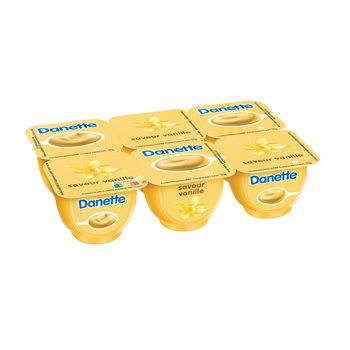 Crème dessert Danette Vanille - 6x125g