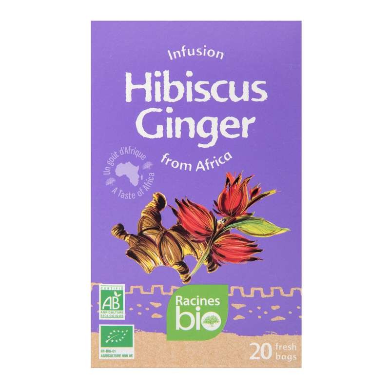 Infusion d'Afrique BIO Hibiscus Gingembre