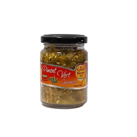 Pâte de piment vert ananas Soleil Réunion