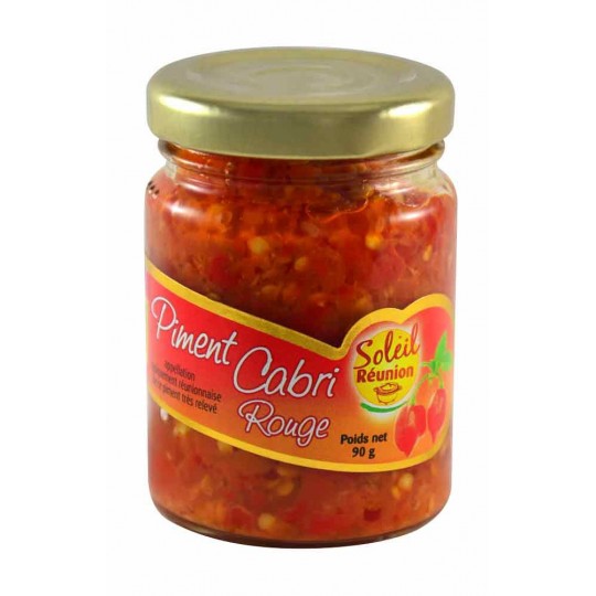 Pâte de piment cabri rouge Soleil Réunion 90g