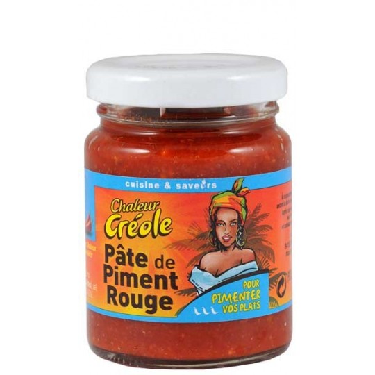 Pâte de piment rouge Chaleur Créole 90g