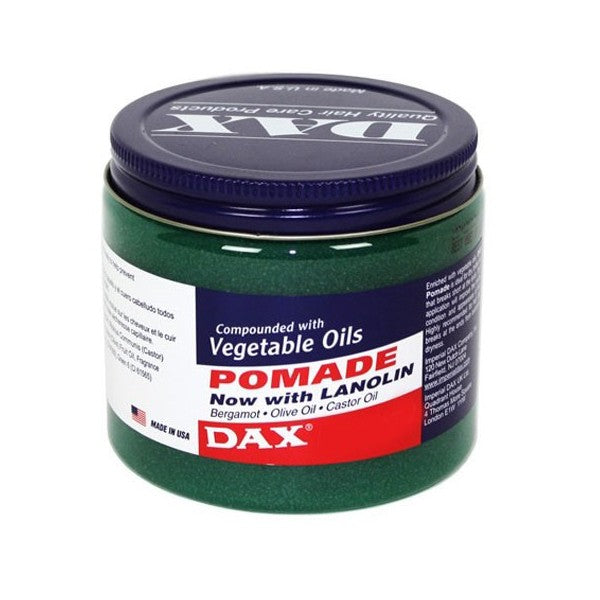Pommade verte cheveux secs 100g (Vegetable oils)