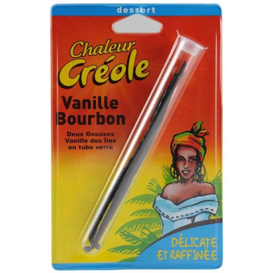 Vanille Bourbon 2 gousses Chaleur Créole
