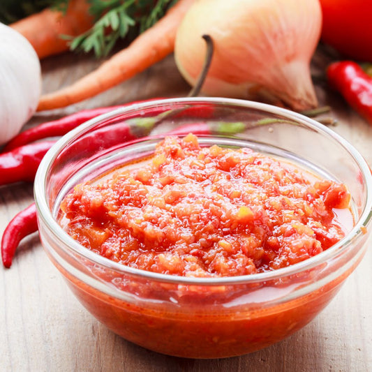 Pâte de piment végétarien: Une sauce des îles !