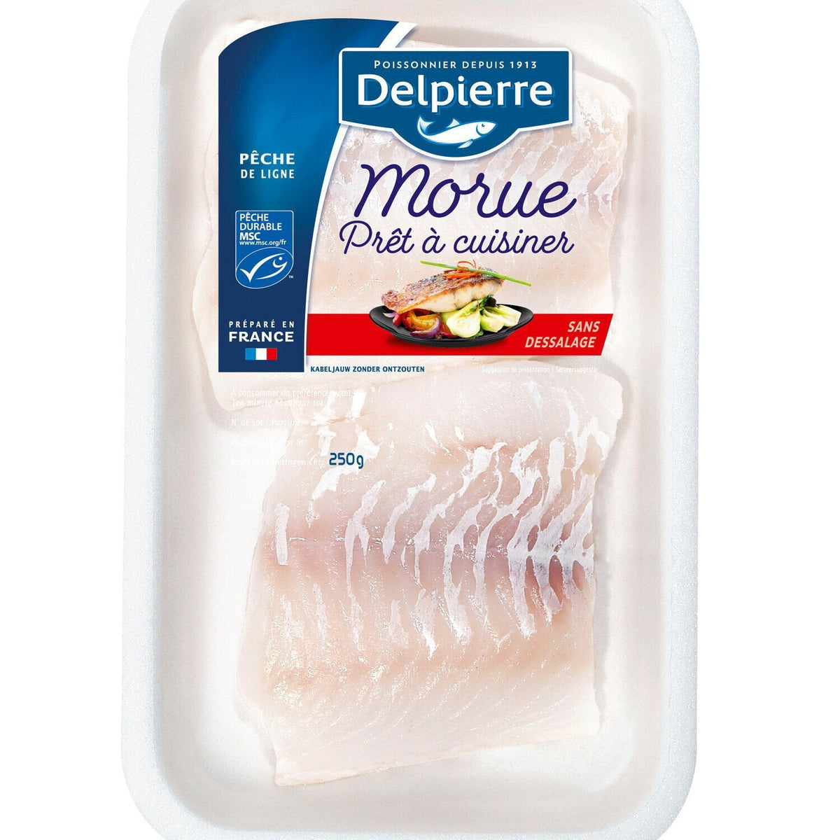 Filets de morue 400g