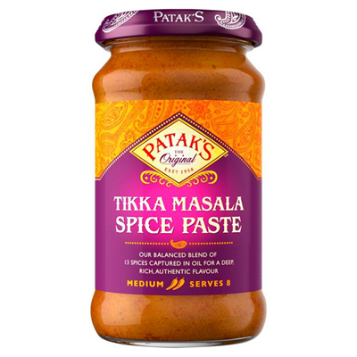 Pâte Tikka masala épicé medium 283g PATAK'S