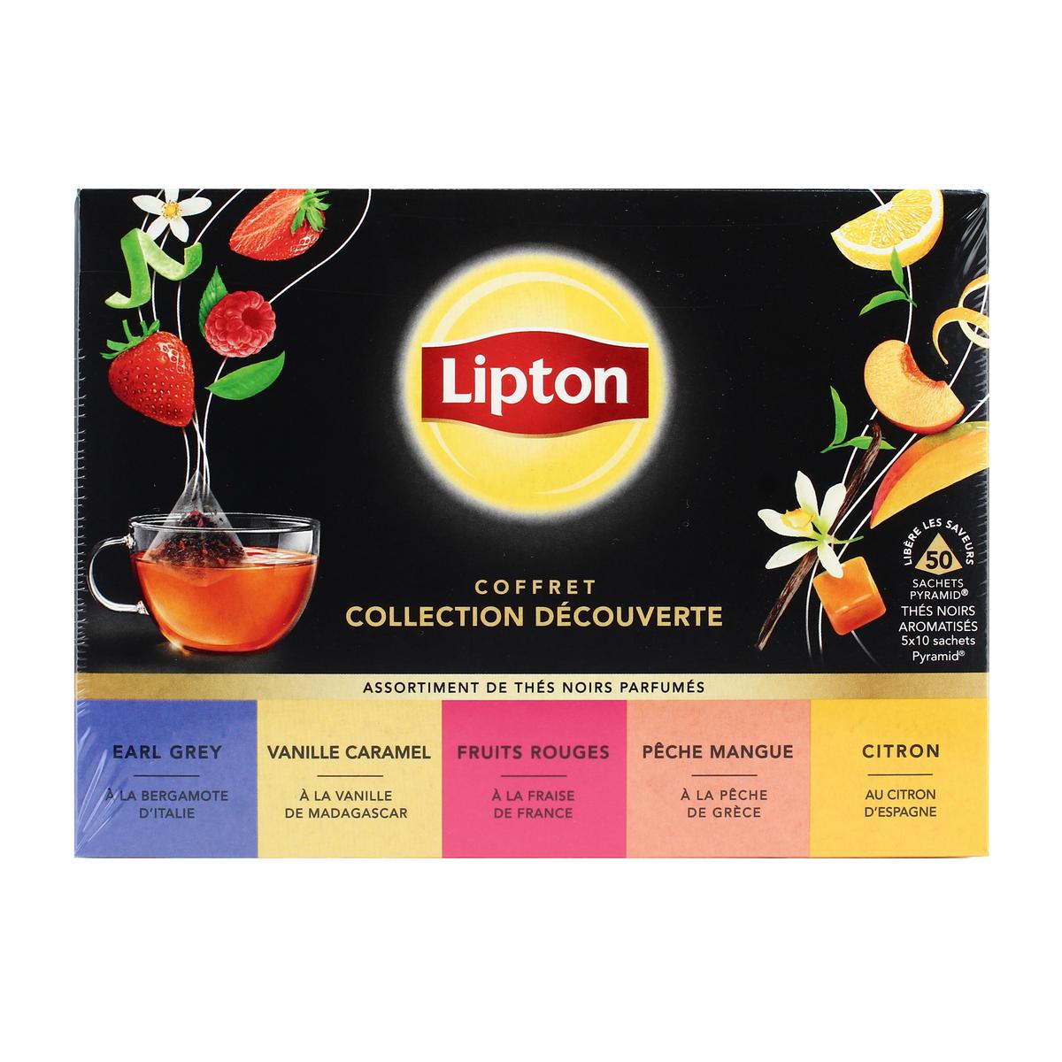 Coffret Découverte Lipton thé noir