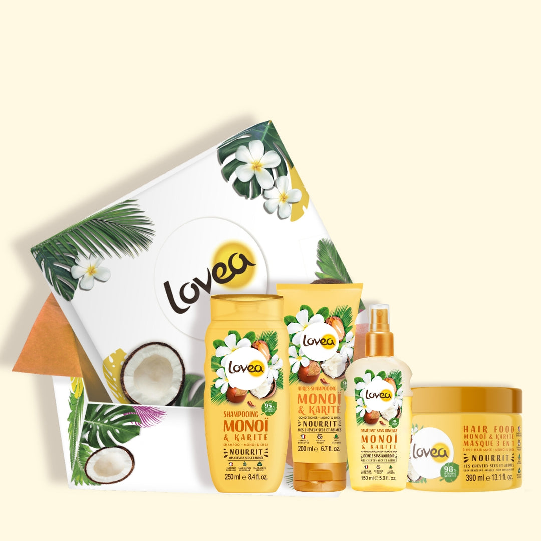 Coffret Cadeau - Routine Capillaire Monoï Lovéa