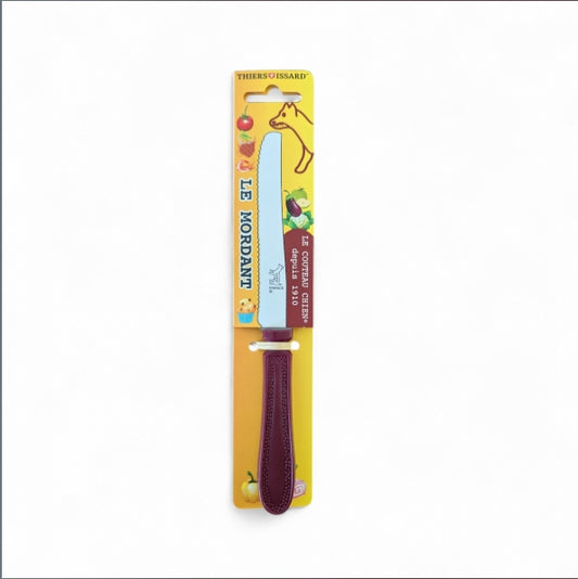Couteau CHIEN® Edition LE MORDANT Manche Pourpre