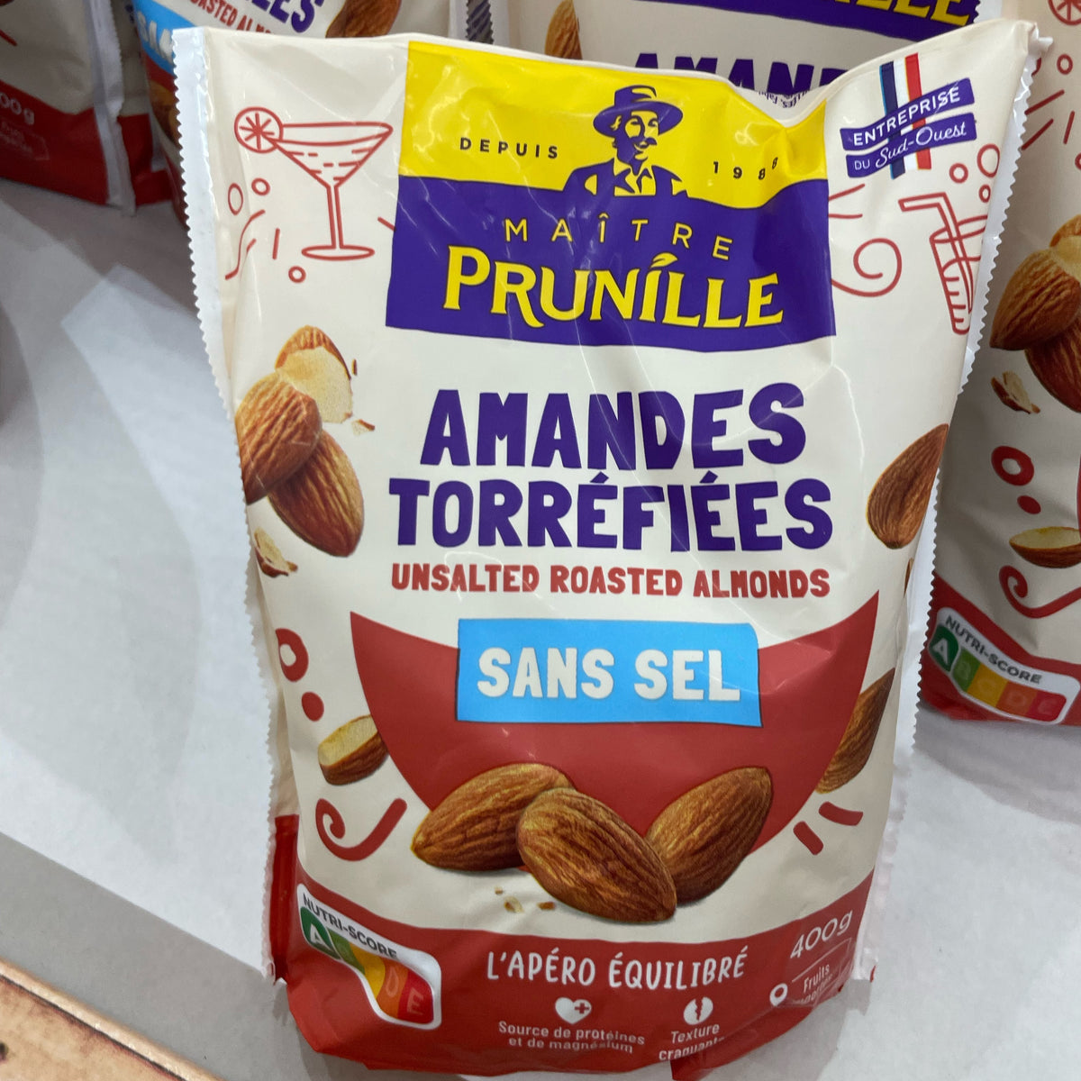 Amandes torréfié Maître Prunille 400g