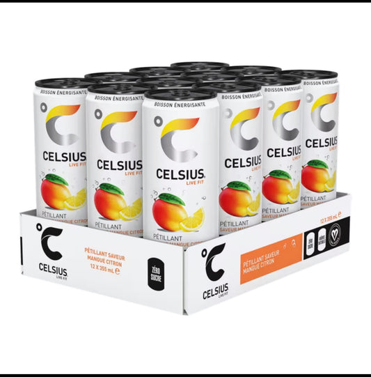 Boisson énergisante Celsius 12x355ml