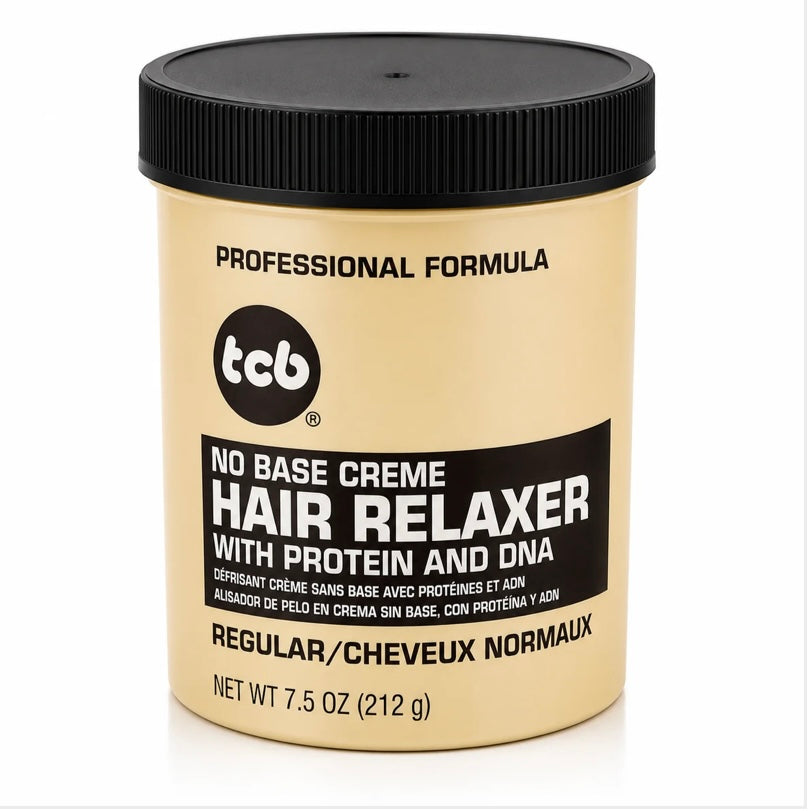 TCB Crème défrisante avec Protéines et ADN Formule Normale