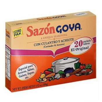 Cube assaisonnement Con Culantro Achiote Goya 3.52oz 100g
