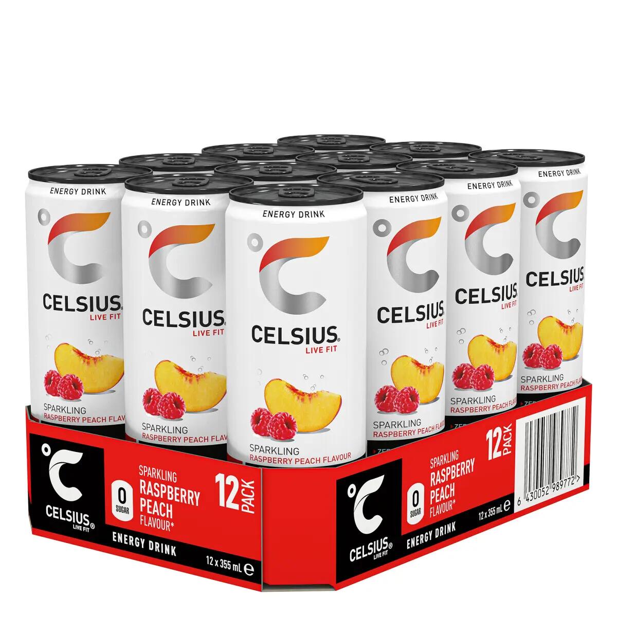 Boisson énergisante Celsius 12x355ml