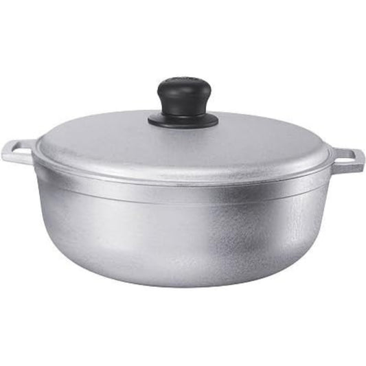 Marmite créole avec couvercle en fonte d'aluminium