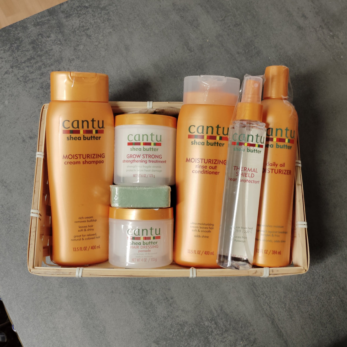 Coffret panier Cadeau - Capillaire Cantu