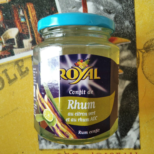Confiture au Rhum arôme Citron vert Royal 300g
