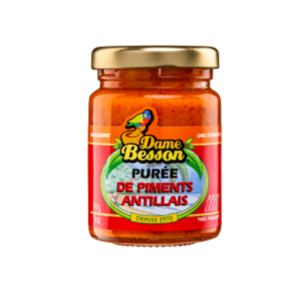 Purée de piment 90g Dame Besson - Lot de 12
