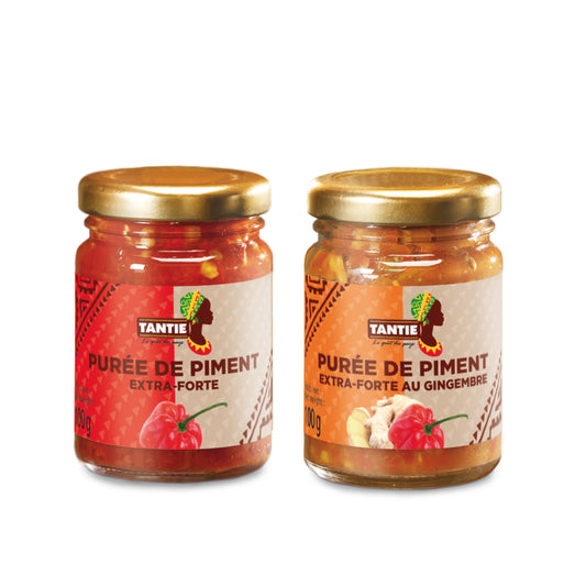 Purée de piment Extra fort 2x90g Tantie