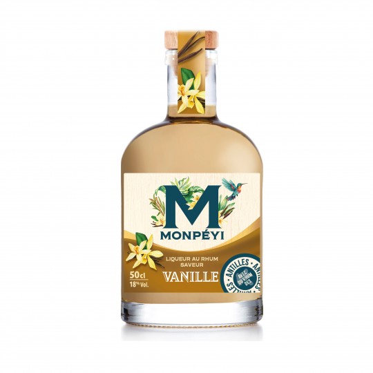 Rhum Arrangé saveur vanille 31° 50cl Monpéyi