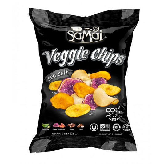 Chips Veggie aux légumes 57g SamaÏ - Lot de 15