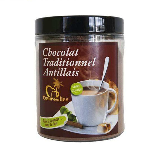 Chocolat en poudre Antillais Cœur des îles 360g