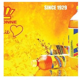 Soda Cola Fruit Couronne Haiti - Plastique 591 ml