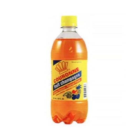 Soda Cola Fruit Couronne Haiti - Plastique 591 ml