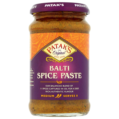 Pâte de curry Balti Epicé médium 283g  PATAK'S