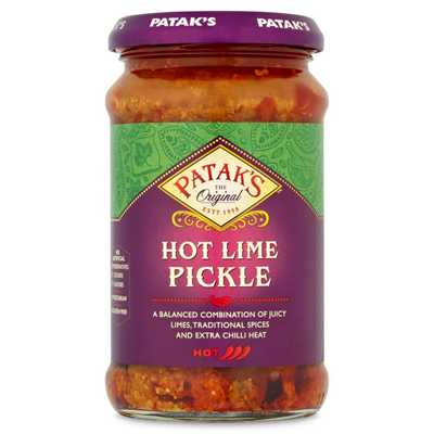 Pickles indiens au citron vert très épicé 283g - PATAK'S