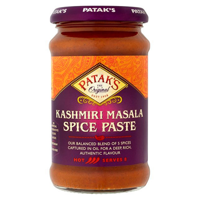 Pâte de curry Kashmiri très épicé 283g PATAK'S