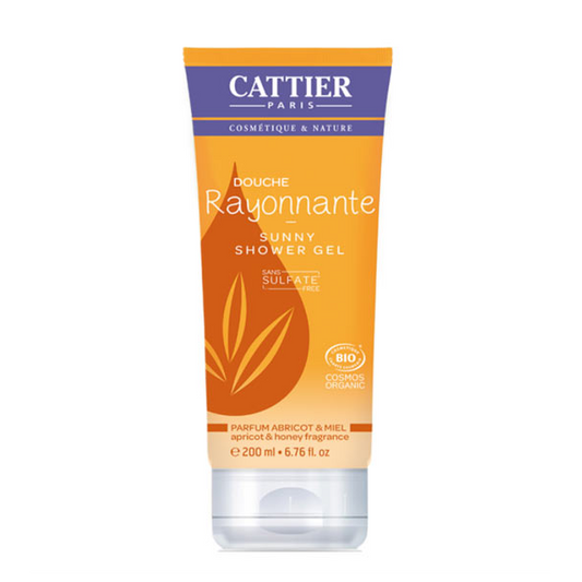 Gel douche rayonnante ABRICOT & MIEL BIO 200ML