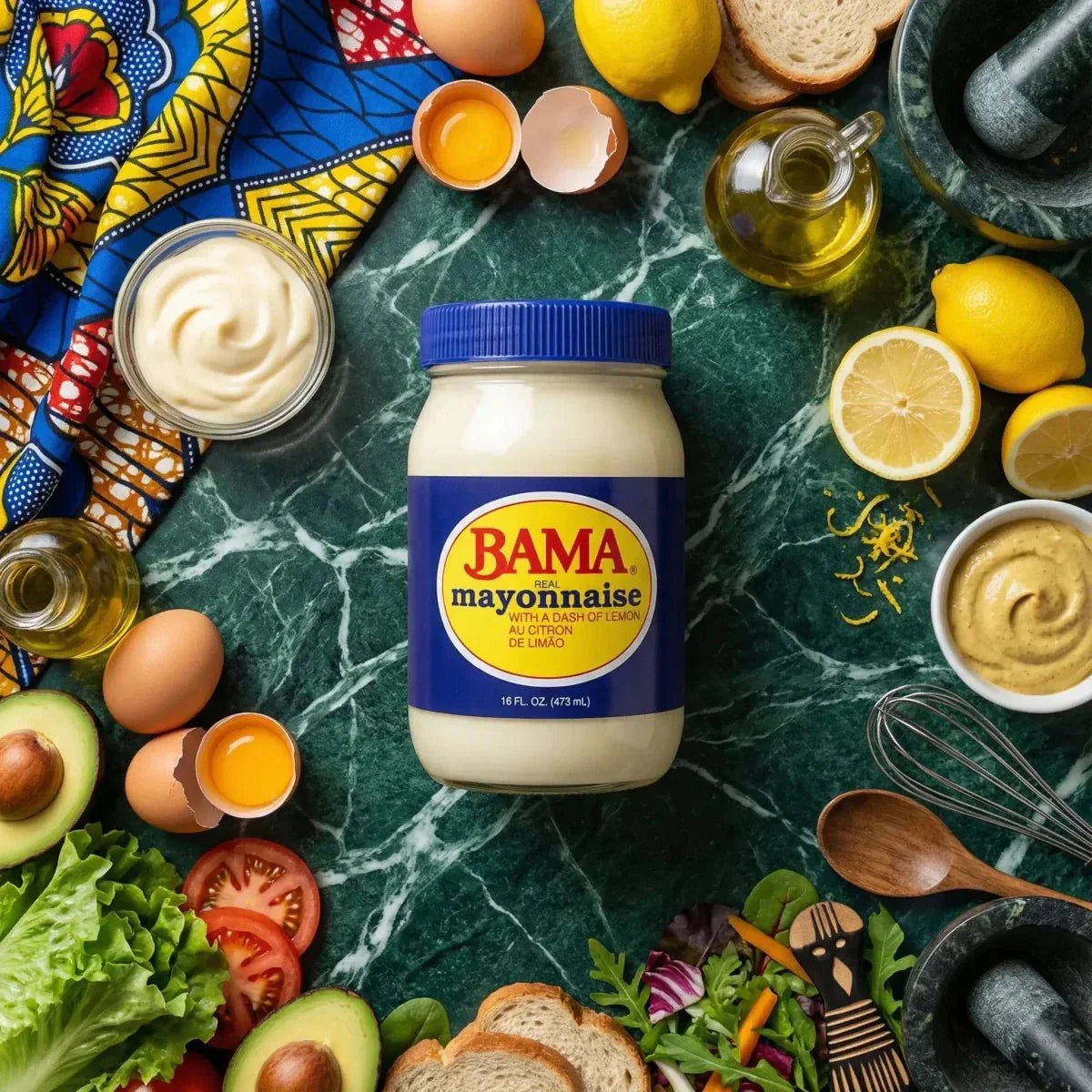 Mayonnaise au citron BAMA 946ml