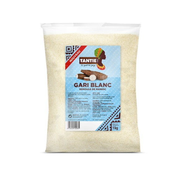 Semoule de Manioc Gari 1 kg Tantie