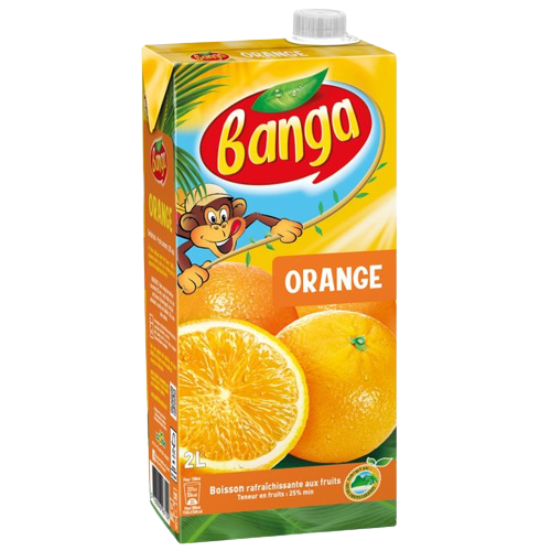 Boisson aux fruits Banga 2L
