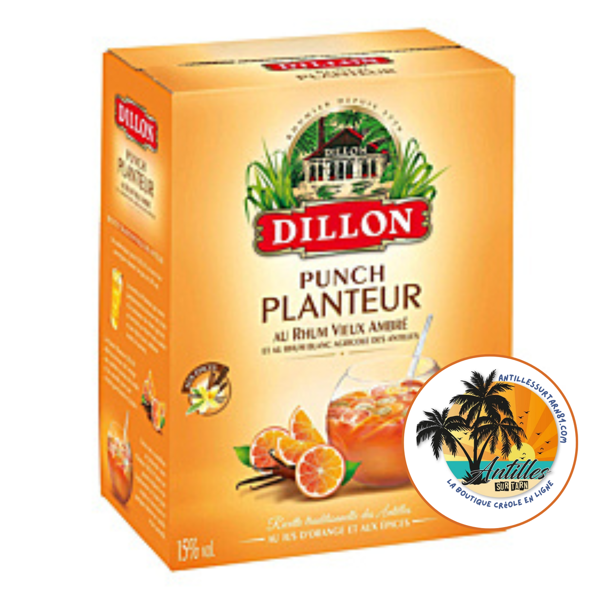 Punch Planteur 16° Dillon Cubi 3L