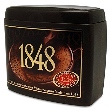 Poudre de Cacao en poudre 1848 Poulain (Lot de 4)