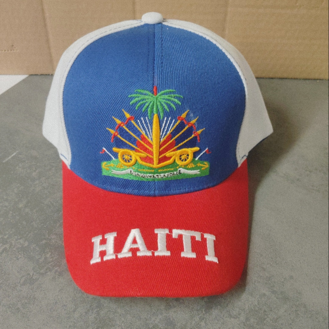 Casquette Haïti Drapeau