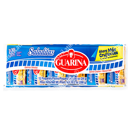 Galletas Saladitas Guarina 280g (carton de 18)