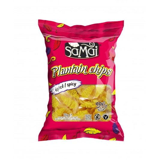 Chips Bananes Plantain épicé 75g Samai - Lot de 15