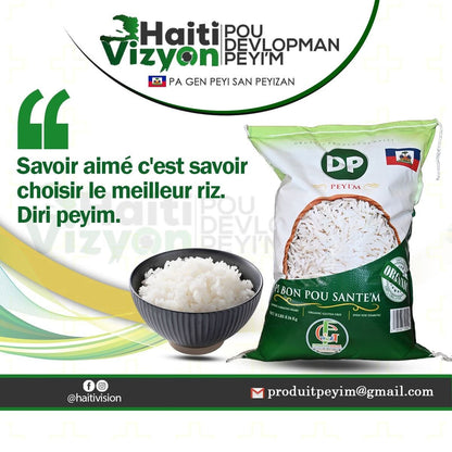 Riz Jasmin Blanc DP Haiti 8kg