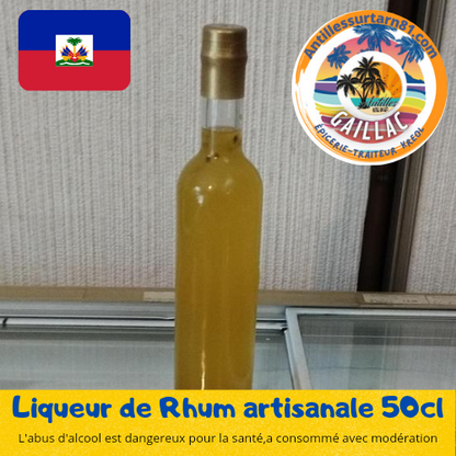 Punch Liqueur de rhum Pêche Artisanal 18°